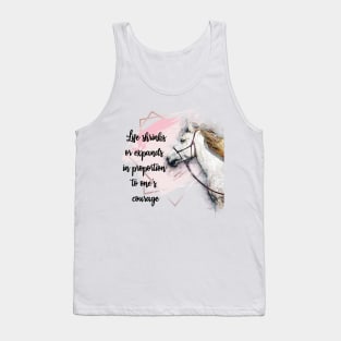 Life Shrinks or expands Tank Top